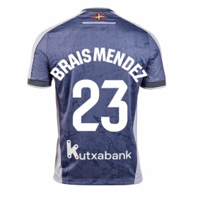 Pánské fotbalový oblečení Real Sociedad Brais Mendez #23 Venkovní košile 2025-26 Krátkým Rukávem